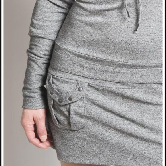 Nomads  Gray Cowl Neck Tunic Top - Picture 2 of 9